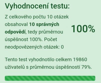 Testy na webu a naše výsledky